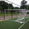 Wegdraai-voetbaldoel model JVD160 78 Wegdraai pupillendoel aluminium 5x2m